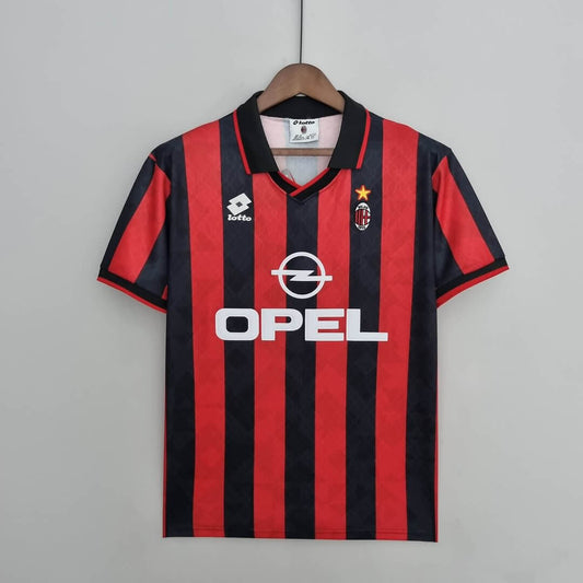 1995/1996 Vintage AC Milan Home Football Shirt 1:1 Thai Quality