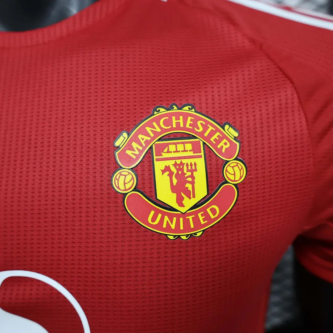 2024/2025 Authentic Manchester United Home Football Jersey 1:1 Thai Quality