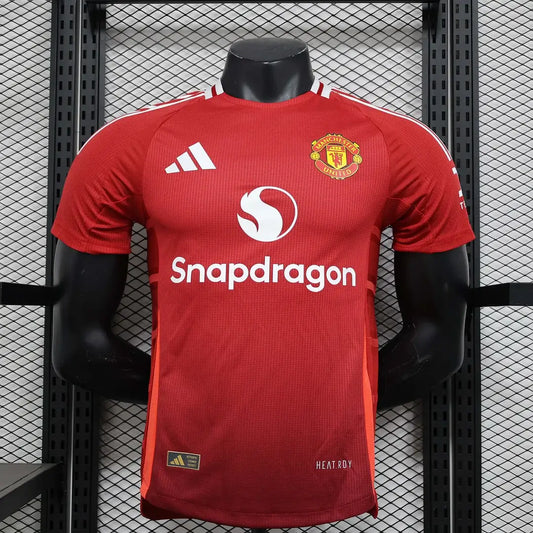 2024/2025 Authentic Manchester United Home Football Jersey 1:1 Thai Quality