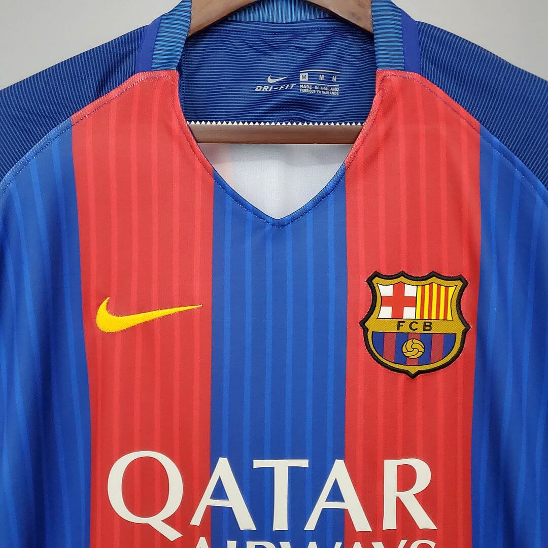 2016/2017 Retro Barcelona Home Football Jersey 1:1 Thai Quality