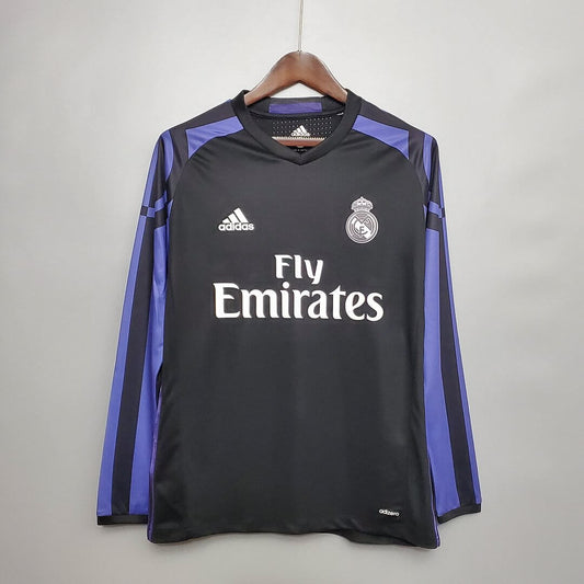 2016/2017 Retro Long Sleeve Real Madrid Third Away