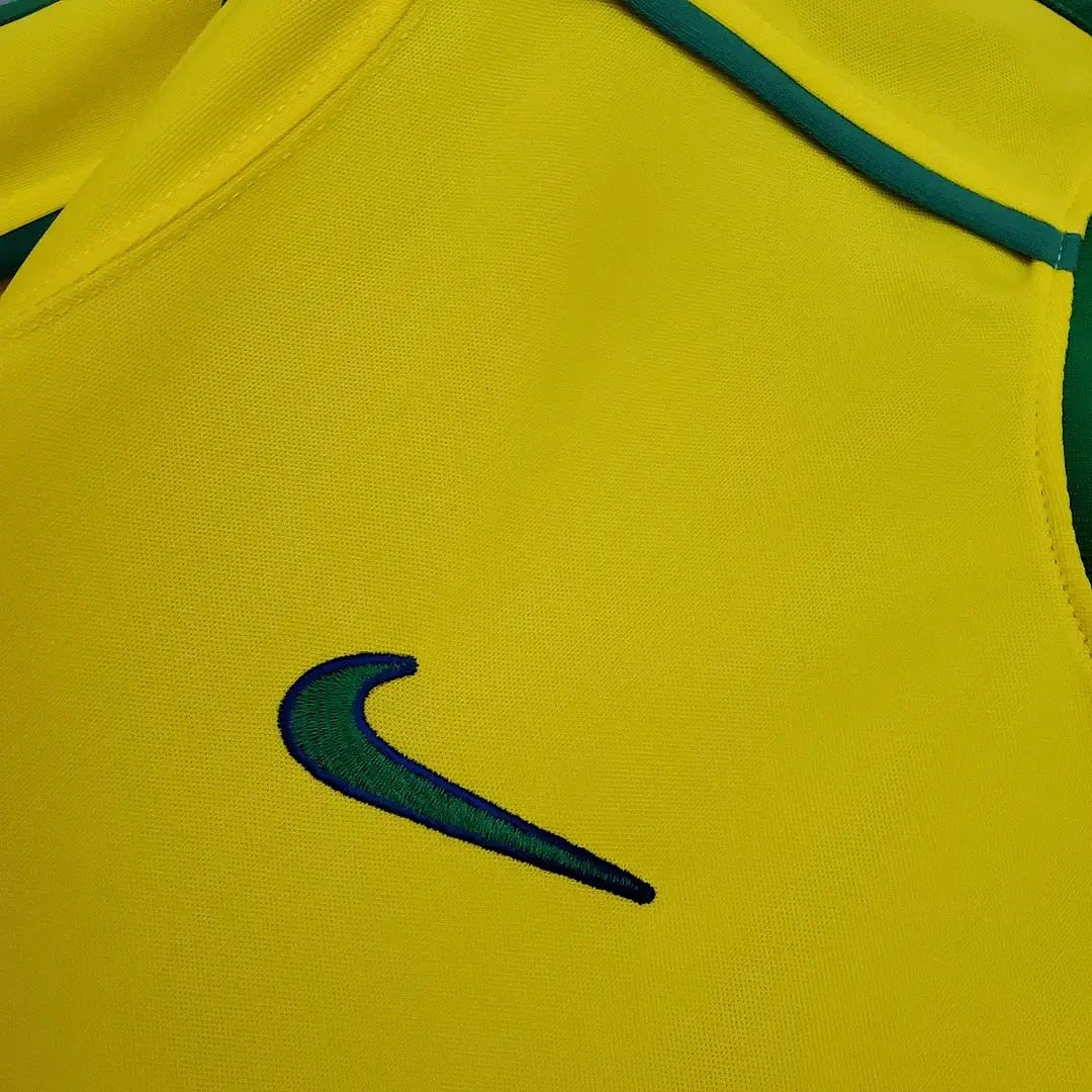 1998 Retro Brazil Football Home Jersey