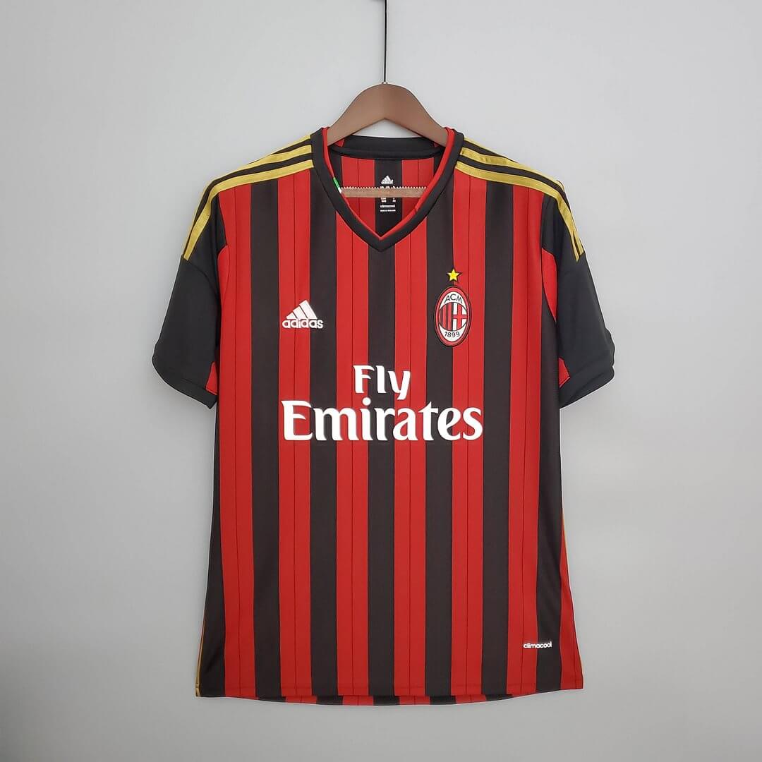 2013/2014 Retro AC Milan Home Football Jersey 1:1 Thai Quality