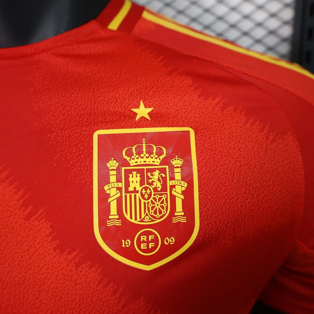 2024 Player Version Spain Home Football Jersey 1:1 Thai Quality