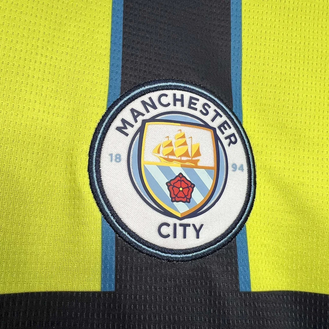 2024/2025 Premier League Manchester City Auswärts-Fußballtrikot, Fan-Edition 1:1, Thai-Qualität