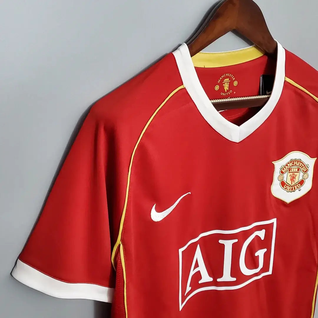 2006/2007 Retro Manchester United Home Football Jersey 1:1 Thai Quality