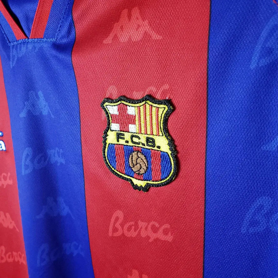 Vintage Barcelona Home Football Jersey 1996/1997 1:1 Thai Quality