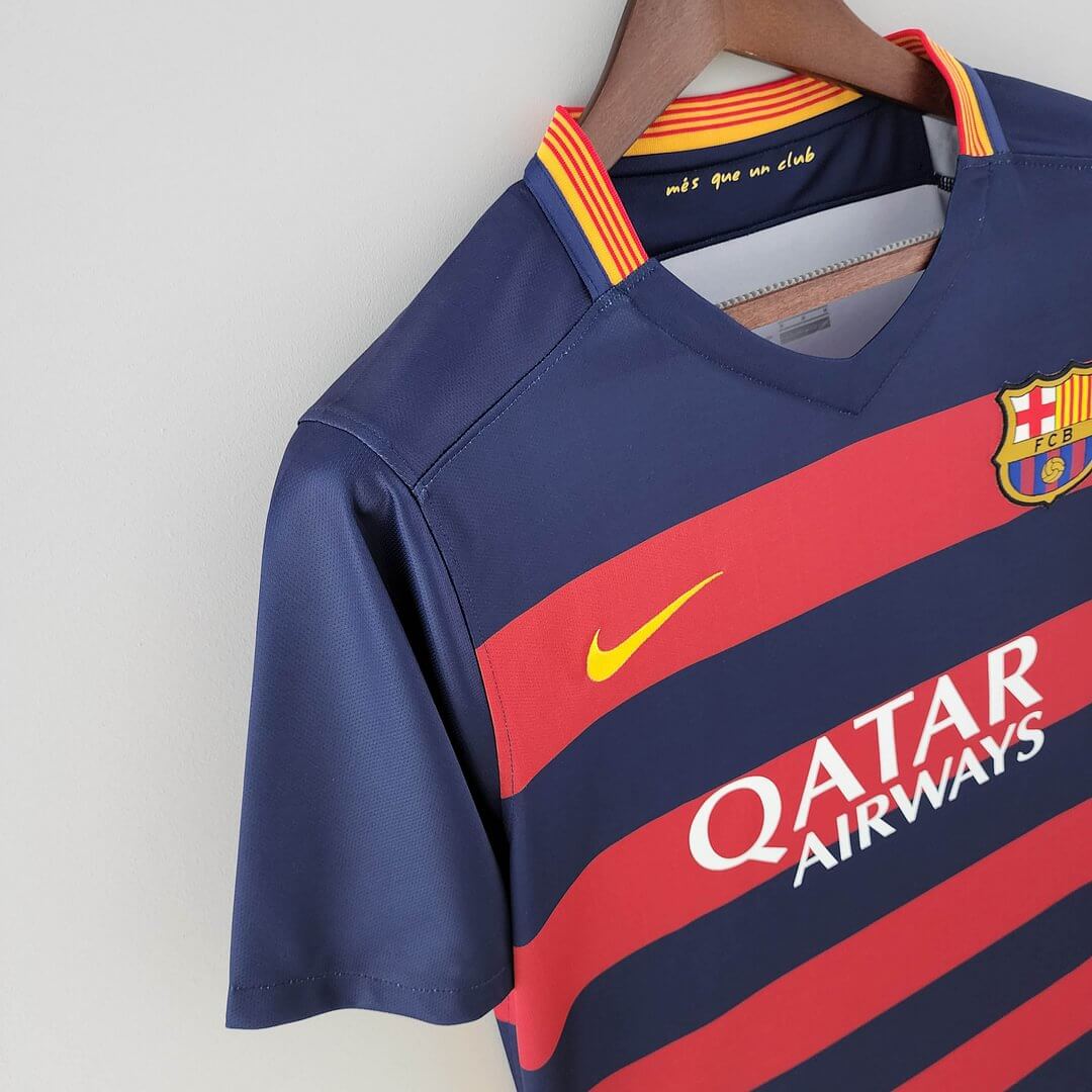 2015/2016 Retro Barcelona Home Football Jersey 1:1 Thai Quality