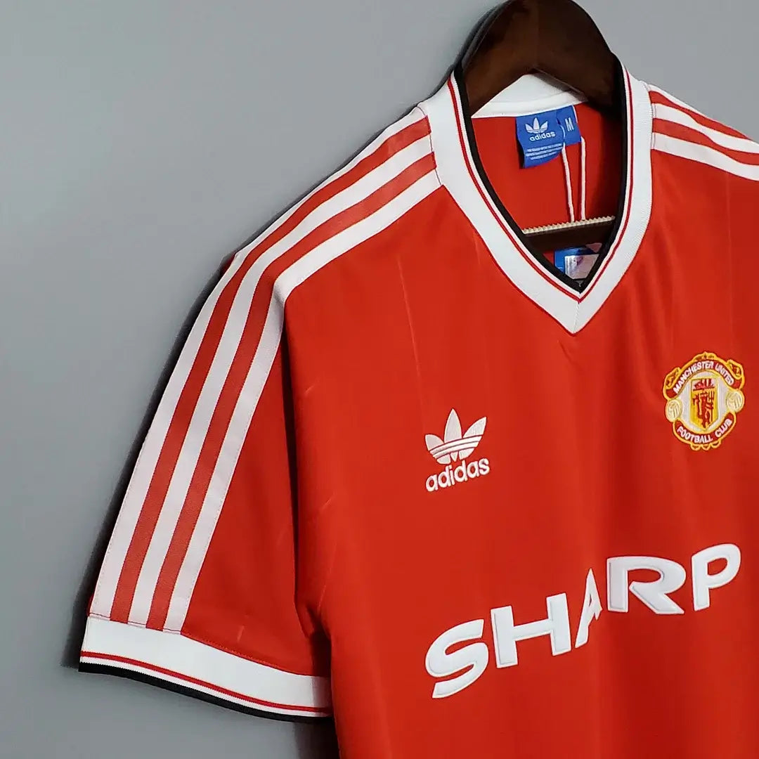 1983/1984 Vintage Manchester United Home Football Shirt 1:1 Thai Quality