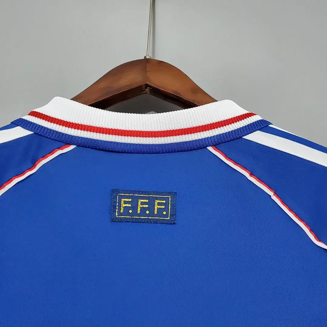 1998 Vintage France Home Football Shirt