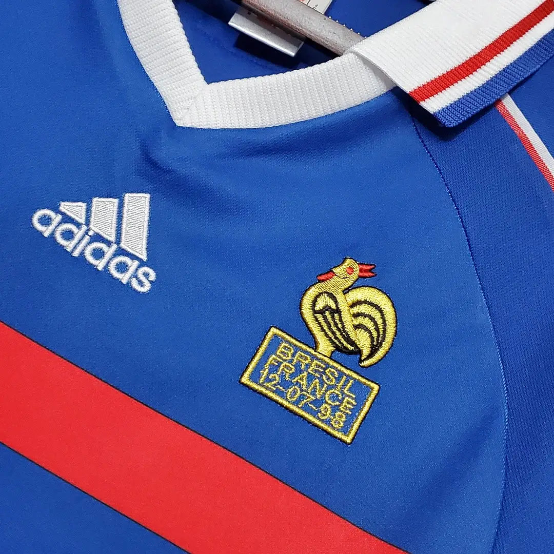 1998 Vintage France Home Football Shirt