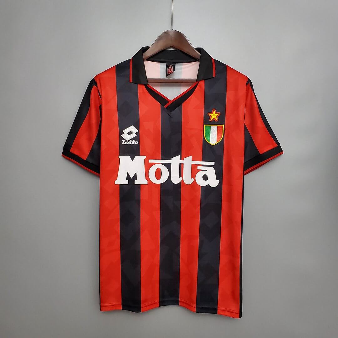 1993/1994 Vintage AC Milan Home Football Shirt 1:1 Thai Quality