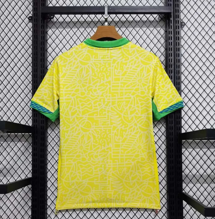 2024 Brazil Home Football Jersey 1:1 Thai Quality