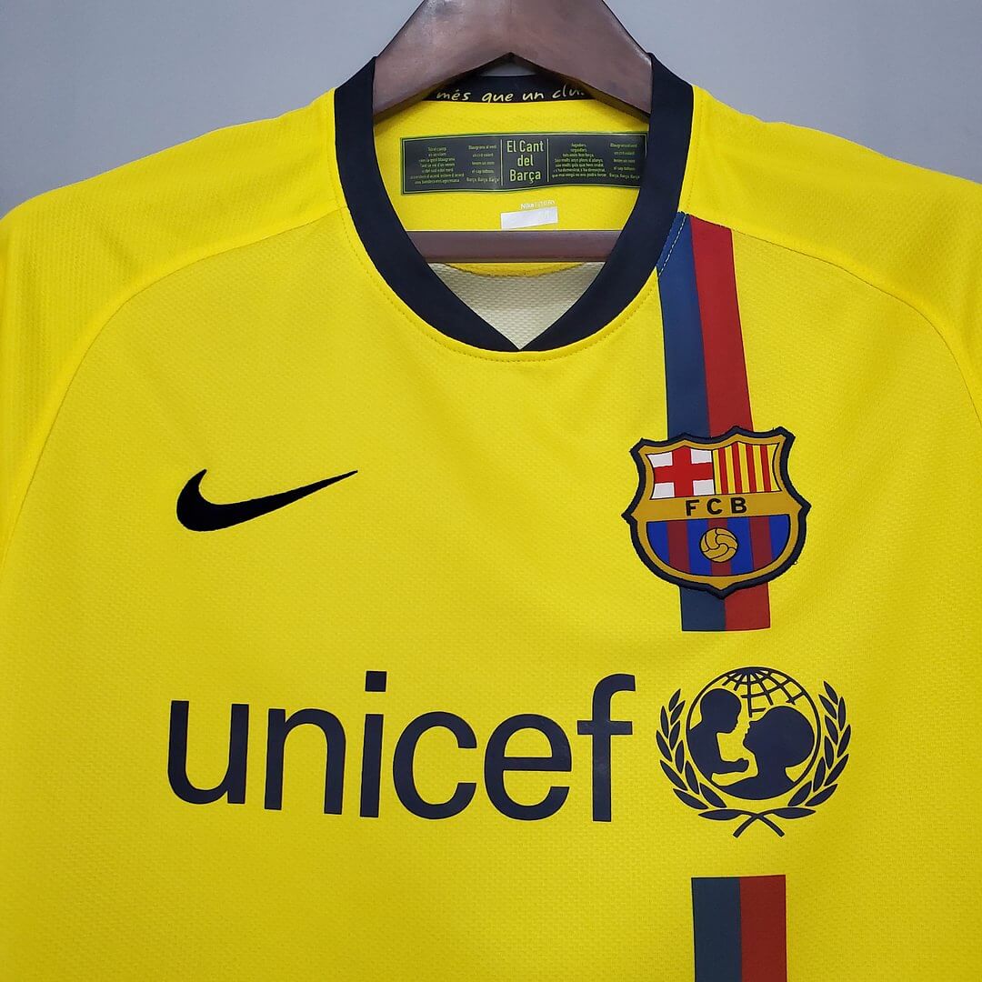 2008/2009 Vintage Barcelona Away Football Shirt 1:1 Thai Quality