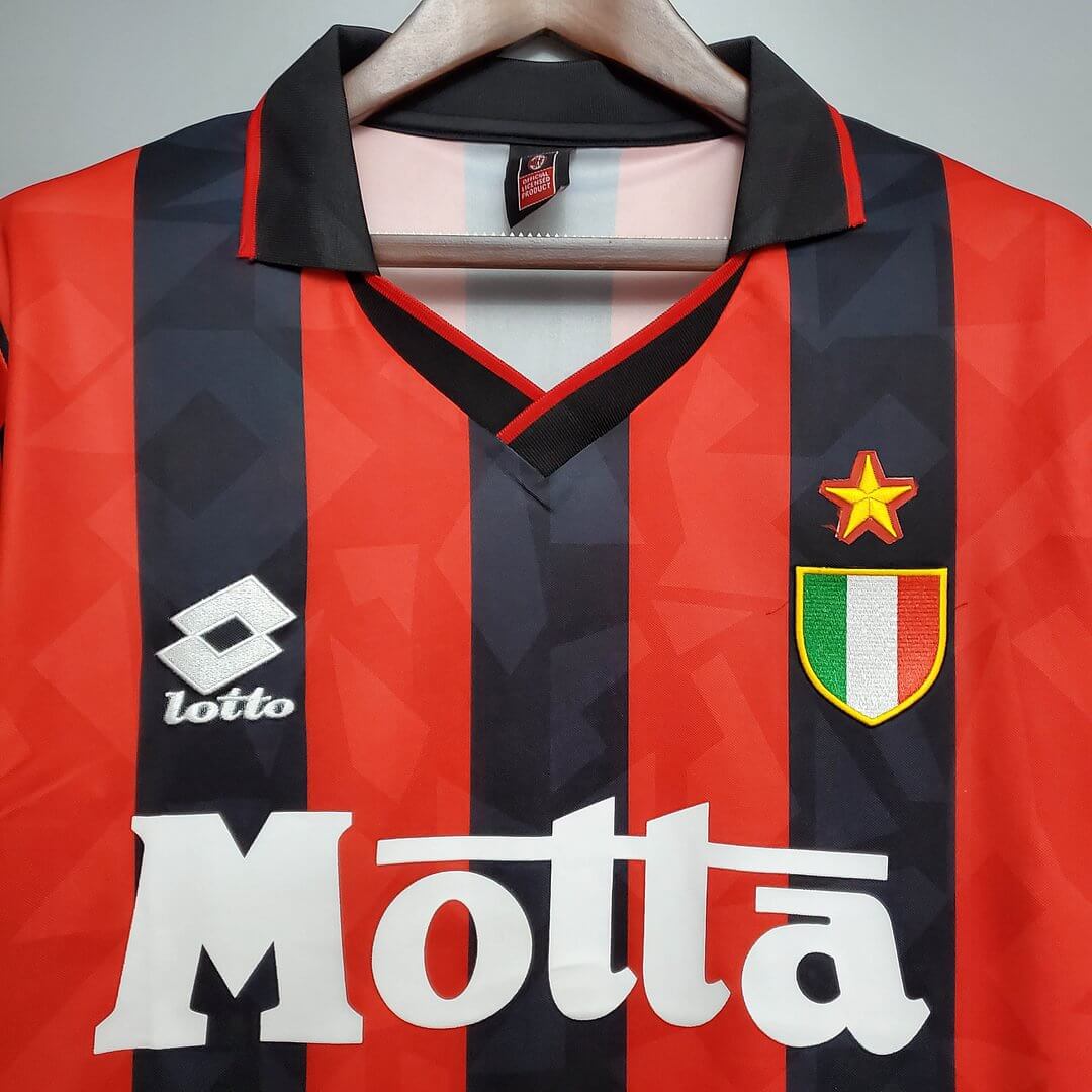 1993/1994 Vintage AC Milan Home Football Shirt 1:1 Thai Quality