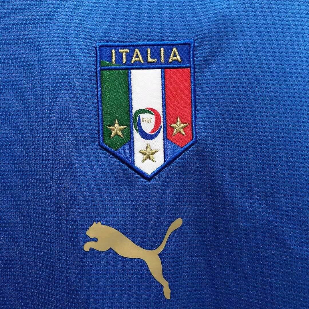 2006 Retro Italy Home Football Shirt