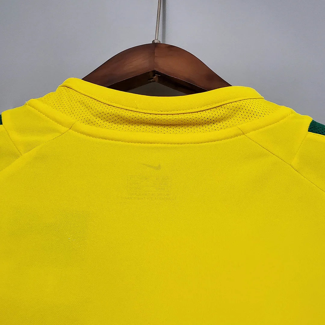 2002 Retro Brazil Football Home Shirt