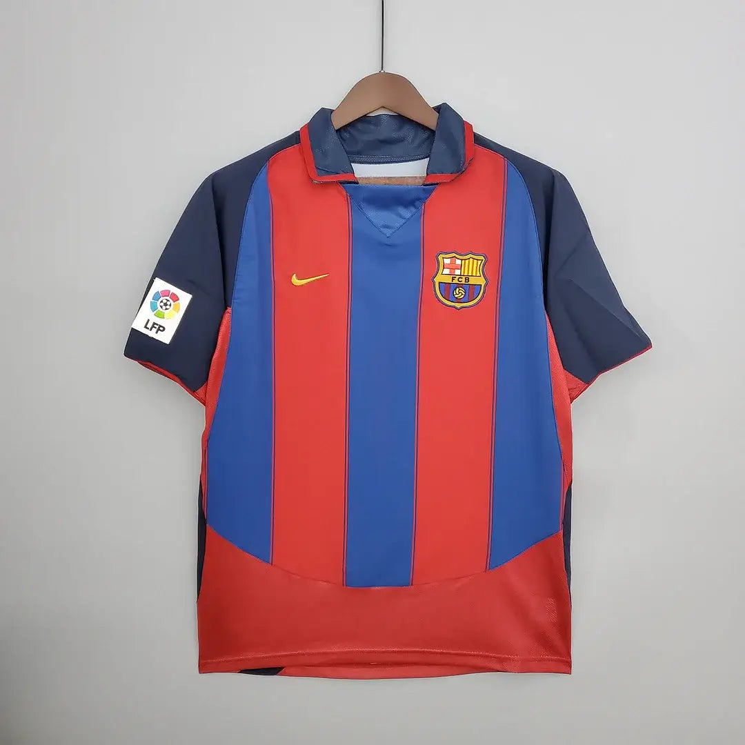 2003/2004 Vintage Barcelona Home Football Jersey 1:1 Thai Quality