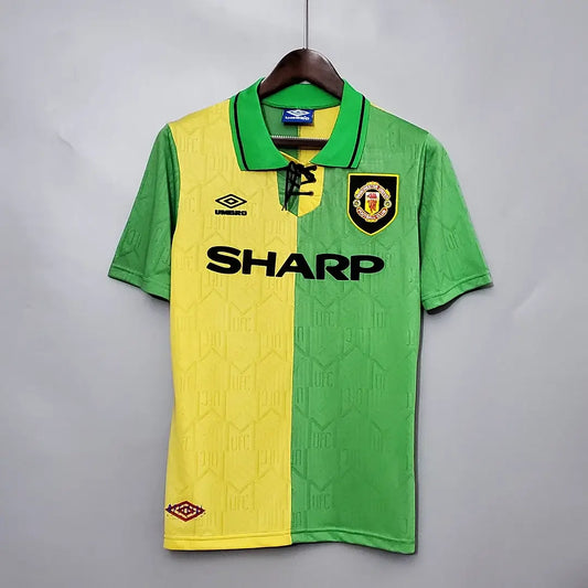 1992/1994 Vintage Manchester United Third Away Football Shirt 1:1 Thai Quality