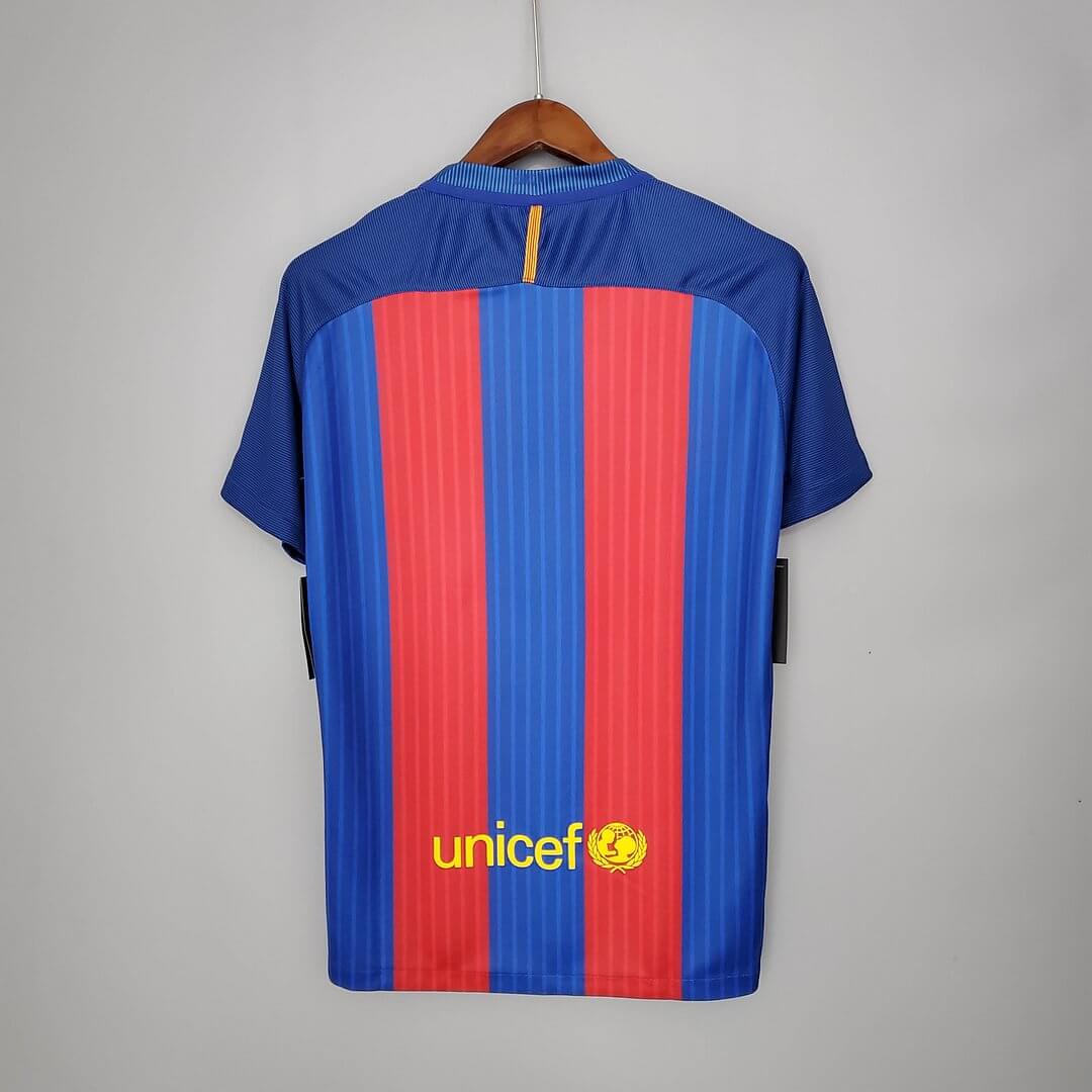 2016/2017 Retro Barcelona Home Football Jersey 1:1 Thai Quality