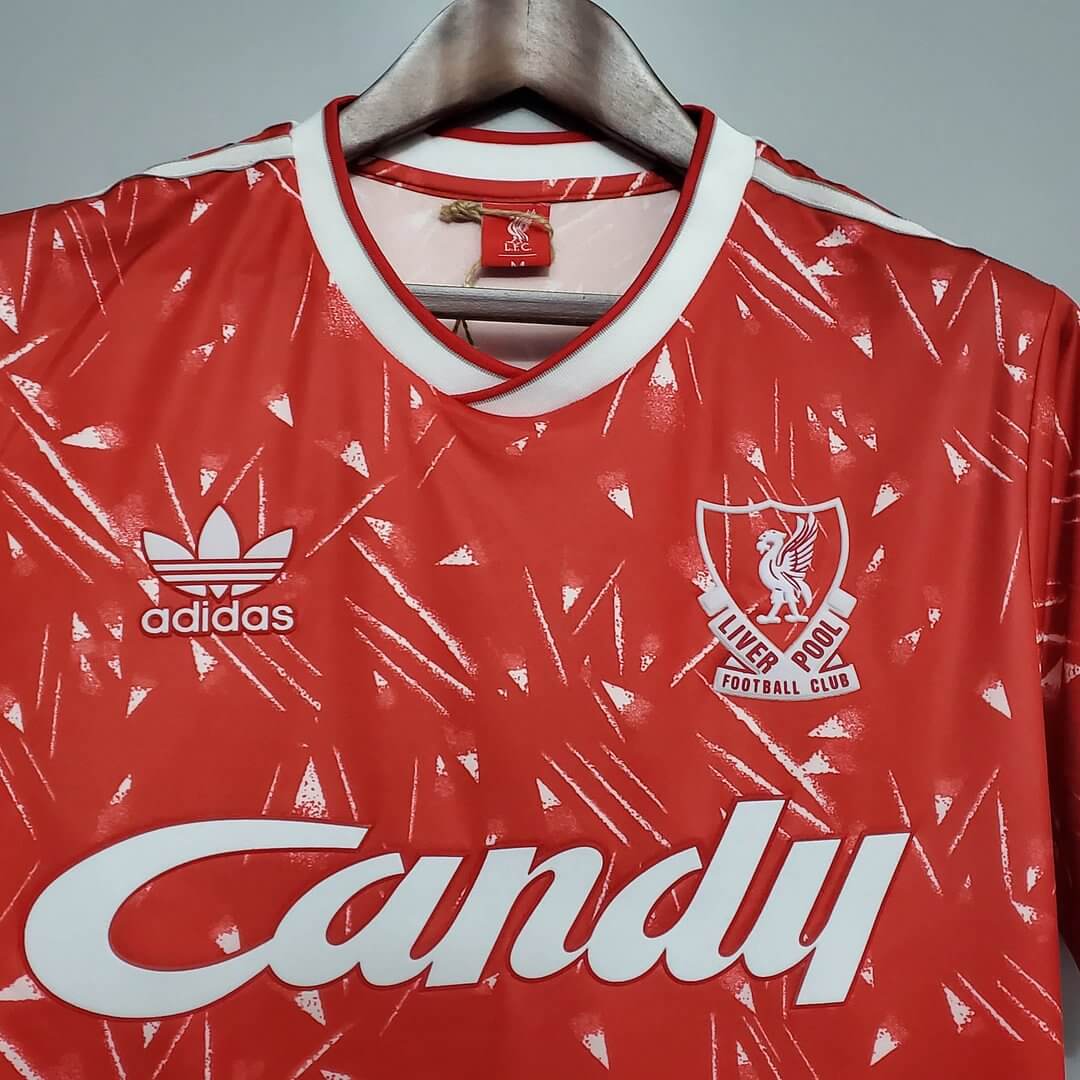 Vintage 1989/1991 Liverpool Home Football Jersey 1:1 Thai Quality