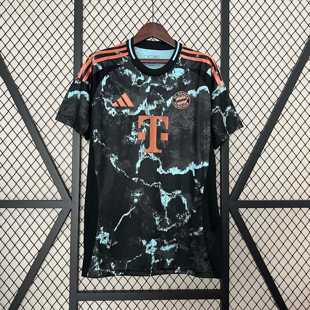 2024/2025 Bayern München Auswärts-Fußballtrikot 1:1 Thai-Qualität