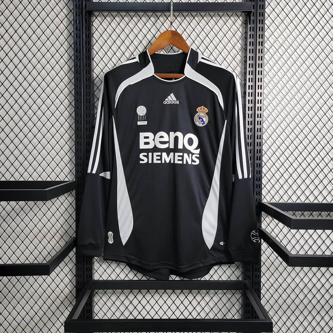 2006/2007 Retro Real Madrid Away Long Sleeve Shirt