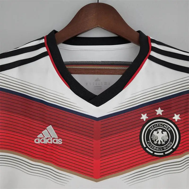 2014 Retro Germany Home Football Jersey