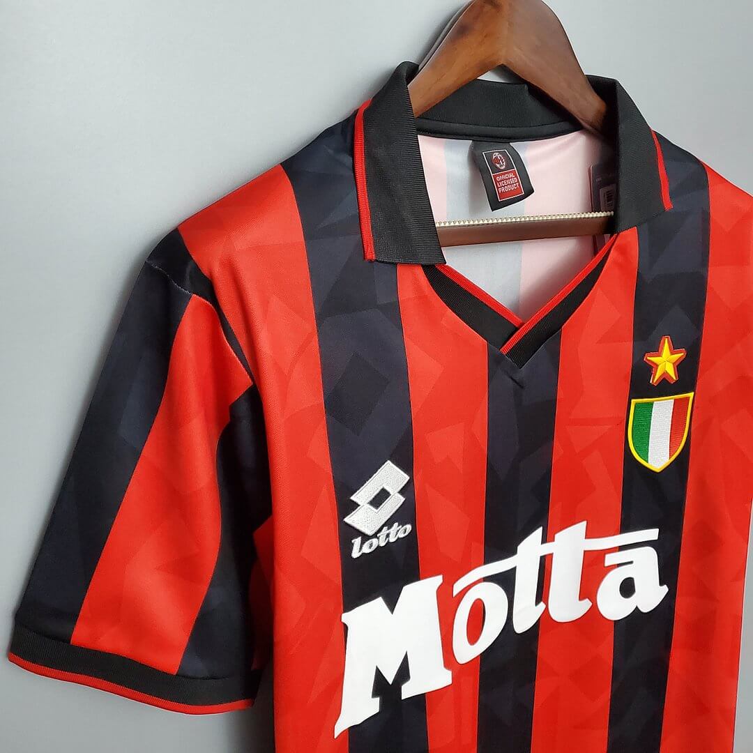 1993/1994 Vintage AC Milan Home Football Shirt 1:1 Thai Quality