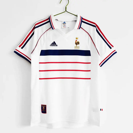 1998 Vintage France Away Football Shirt