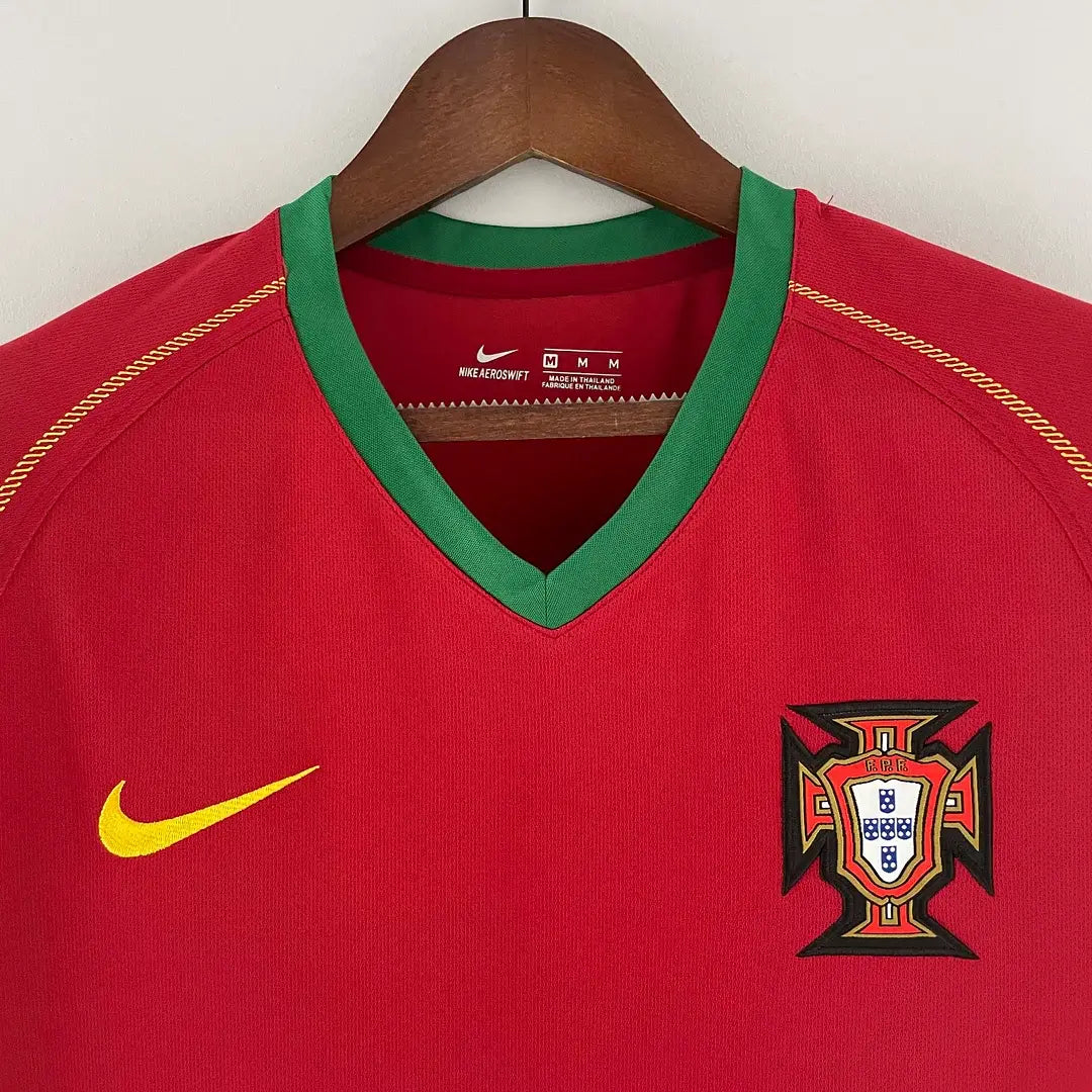 2006 Vintage Portugal Home Football Jersey 1:1 Thai Quality